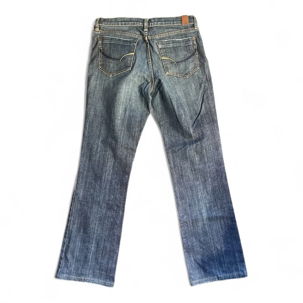 Indigo Blue Straight Leg Blue Jeans